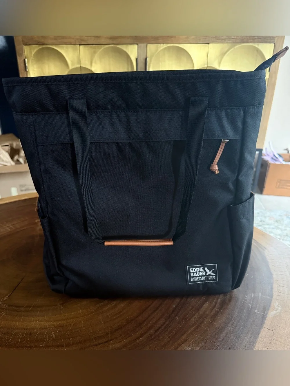 NWOT - Eddie Bauer Bygone Recycled Backpack Tote